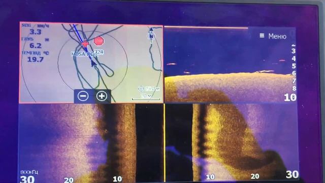 Обзор Lowrance Elite FS 9 с воды. Первые впечатления. View from the water Lowrance FS 9.