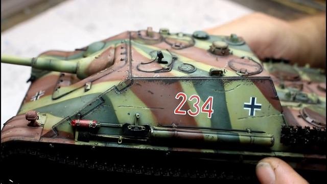 Full Build Jagdpanther 1/35 Dragon