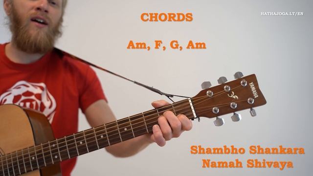 Learn Kirtan - Om Namah Shivaya by Krishna Das on Guitar