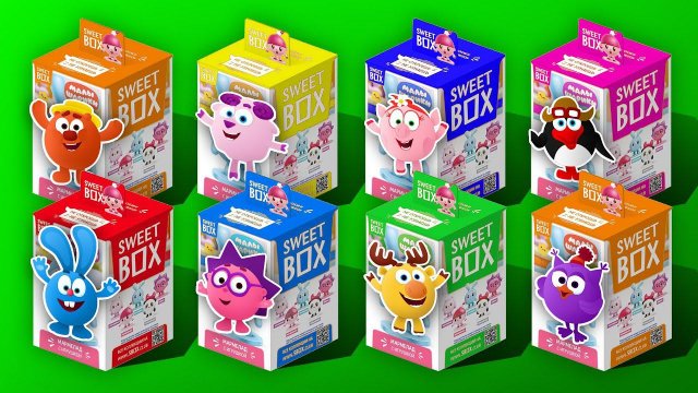 СВИТ БОКС игрушки - СМЕШАРИКИ. Куда спрятались все СЮРПРИЗЫ ?