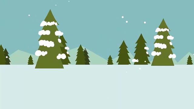 50. Футаж для фона. Анимированный фон. Зимний лес, скачать бесплатно. Футаж для создания видео.