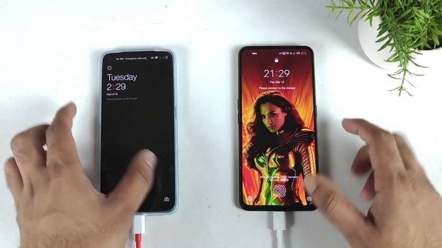 65w SuperVooC vs 65w SuperDart Charging Animation Comparison ????