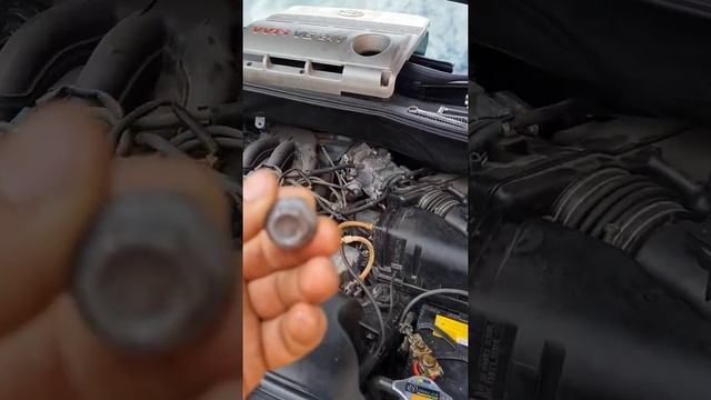 Чистка клапана VVTI (ВВТИ) и сетки клапана на 1MZ-FE.
