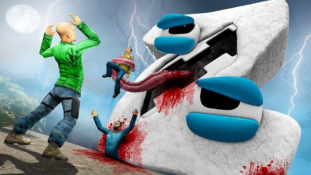 ТИТАН Z АЛФАВИТ ЛОР ОХОТИТСЯ НА НАС! ОПАСНЫЙ МОНСТР ПРОТИВ ЛЮДЕЙ! ВЫЖИТЬ В ДИКОМ МЕСТЕ Garry`s Mod