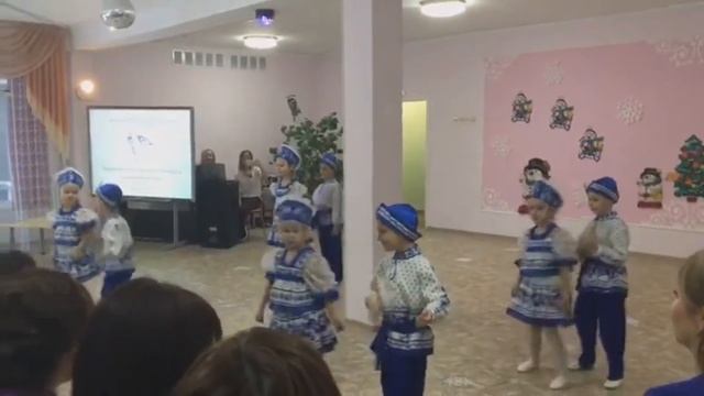 Танец "Зима". МКДОУ д/с № 420 "Сибирячок" г. Новосибирск
