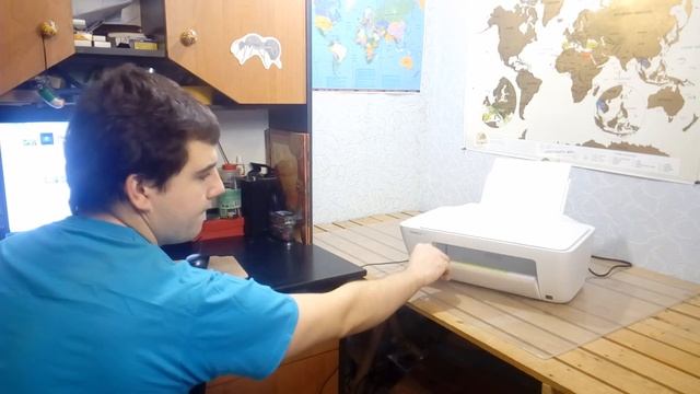 HP DeskJet 2130 , распаковка и тестирование. Достойное МФУ