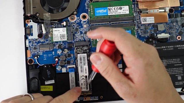 How to install SSD into Gigabyte G5 KE laptop