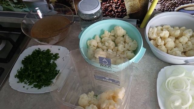 Маринованная цветная капуста.