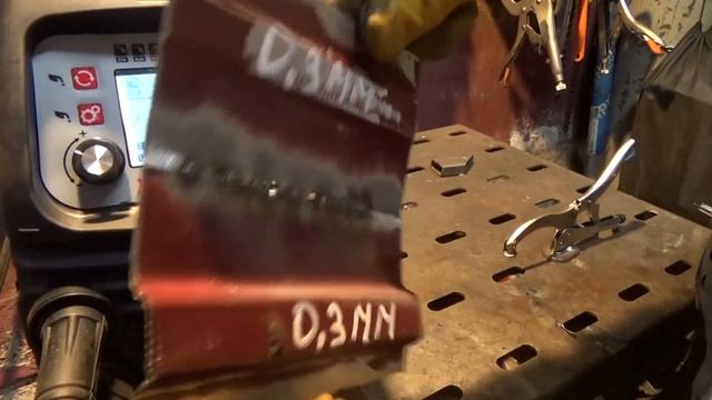 MIG Сварка жести в стык Decapower XTRAMIG 200 SYN