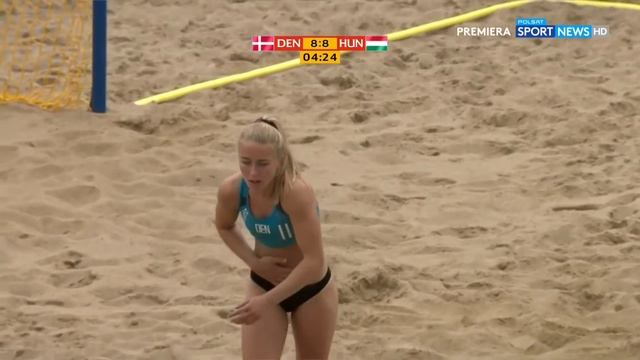 Denmark vs Hungary Beachhandball Euro 2019