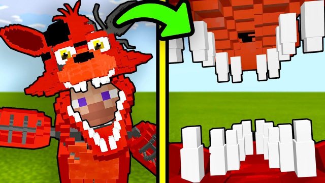 Я ЗАЛЕЗ В ФОКСИ В МАЙНКРАФТ фнаф майнкрафт fnaf minecraft