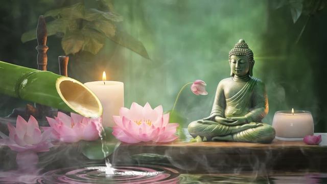 Soothing Relaxation - Relaxing Piano Music, Water sounds, Relaxing music, Sleep music, Meditation