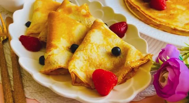 Домашние блины.Рецепт Вкусных блинов!