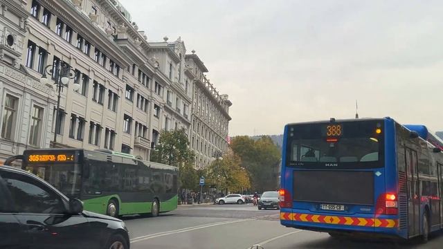 Как выглядит Тбилиси в конце ноября? Проедем по осенним улицам и посмотрим ? #тбилиси #tbilisi