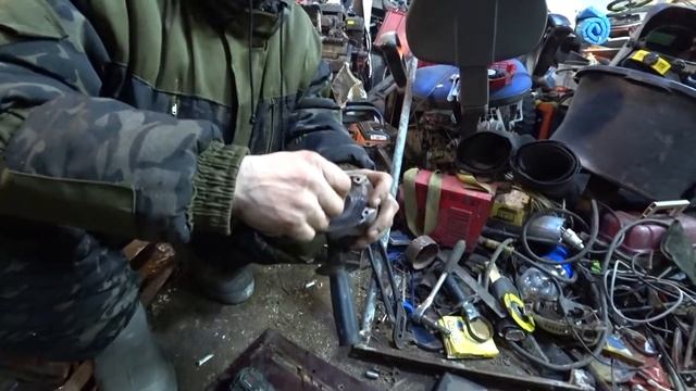 ЭЛЕКТРОБУР "ЛЕДОБУР" ДЛЯ ЗИМНЕЙ РЫБАЛКИ своими руками из дрели