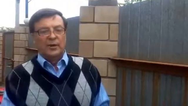 Декоративная отделка столбов забора.