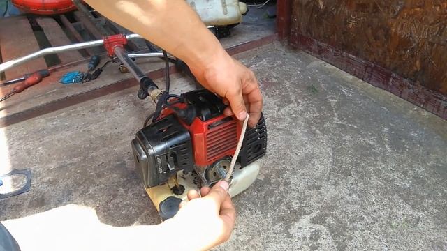 Как Завести Триммер - Бензокосу Без Стартера