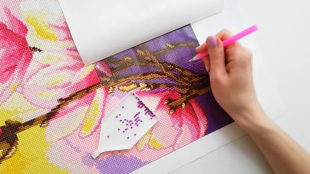 Как продать готовую алмазную вышивку?