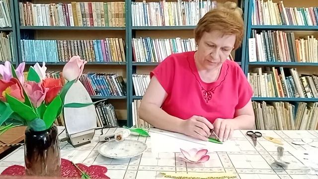 Мастер класс «Цветочные истории» Бумагопластика