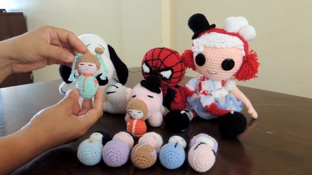 Kokeshi Amigurumi Crochet - こけし あみぐるみ