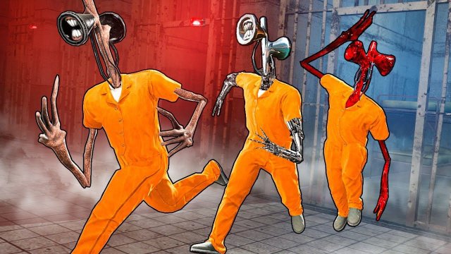 СИРЕНОГОЛОВЫЕ СБЕЖАЛИ! ОПАСНЫЕ SCP НА СВОБОДЕ! ПОБЕГ ИЗ ТЮРЬМЫ В Garry`s Mod