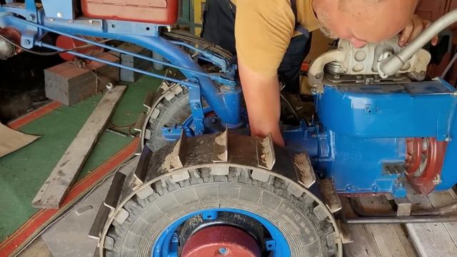 Делаем мотоблок МТЗ-12 из МТЗ-05.