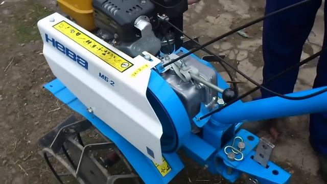 Мотоблок Нева МБ-2,заводим после зимы.