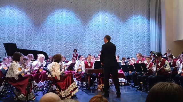 Г.В.Свиридов "Романс". Оркестр народных инструментов СПб детской школы искусств им. Г.В.Свиридова.