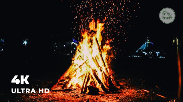 Звук костра  | Треск дров | Уют