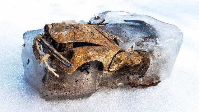 Реставрация старой модельки - машинки кабриолет Porsche 356b