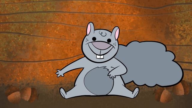 Grey Squirrel Song - Autumn Songs for Children - Kids Songs by The Learning Station