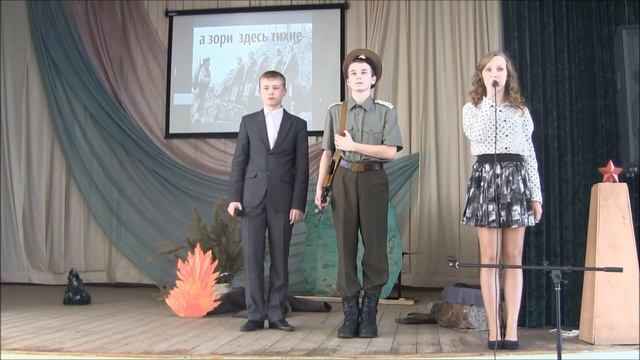 Школьный театр миниатюр 2015  8А класс