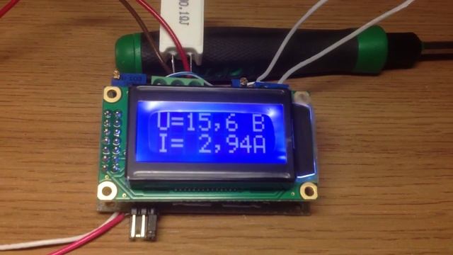 Цифровой Вольтметр Амперметр с ЖКИ индикатором