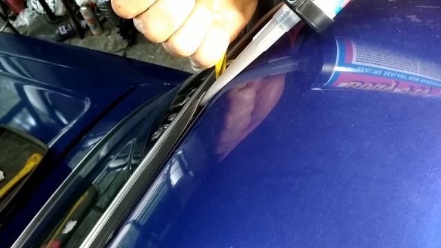 Как замастичить уплотнитель лобового стекла ВАЗ   Жига-Дрыга ??