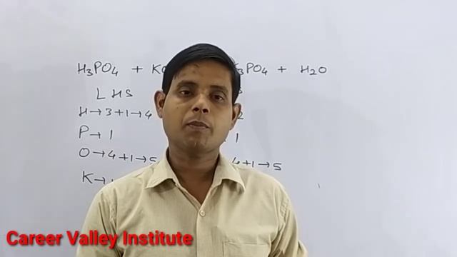 How to balance H3PO4+KOH=K3PO4+H2O|Chemical equation H3PO4+KOH=K3PO4+H2O| H3PO4+KOH=K3PO4+H2O