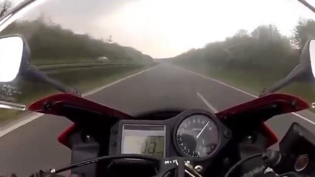 Максимальная скорость Honda CBR 600 RR 2007