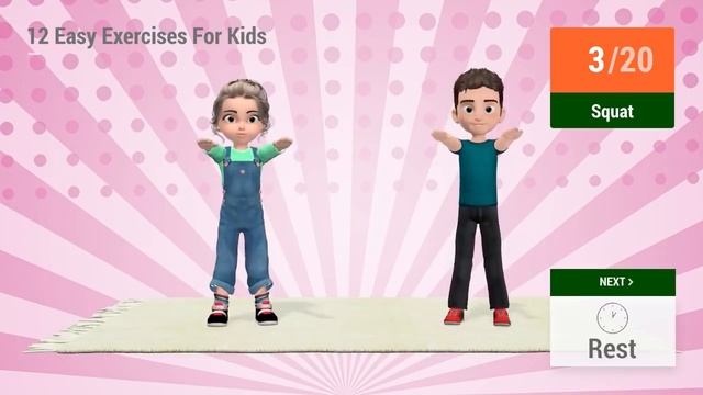 12 Easy Exercises For Kids At Home
