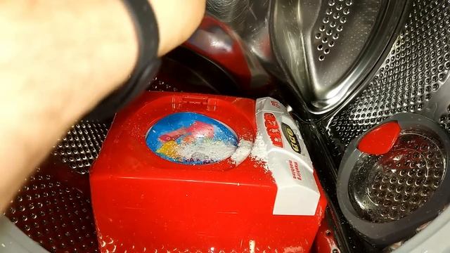 Experiment - Washing Machine Toy - in a Washing Machine