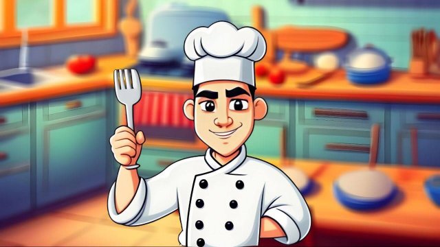 Волшебные Приключения на Кухне Весёлого Поварёнка"