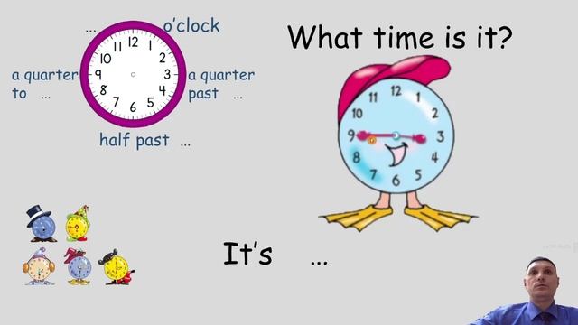 4 класс. Урок 14 "What time is it?" (урок 4а , модуль 2 "A working day!") по учебнику Spotlight