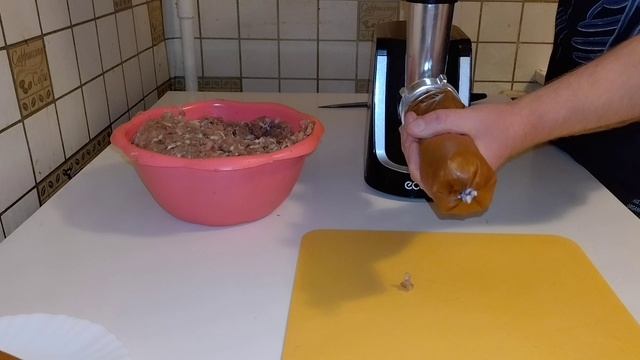 Колбаса в домашних условиях :)