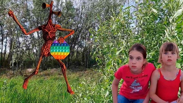 СИРЕНОГОЛОВЫЙ вернулся в нашу реальность и забрал поп ит
