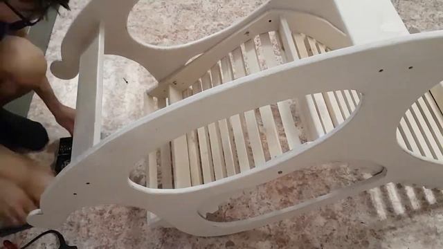 Кресло качалка. Шаблон. Кресло из фанеры.