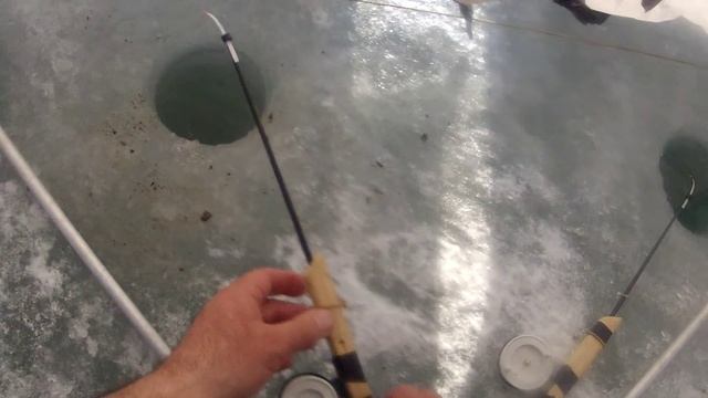 Зимняя рыбалка на Веселовском водохранилище