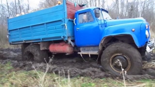 Газ 53  на арочной резине