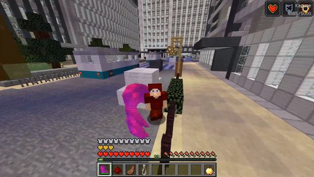 ЖИЗНЬ ТОКИЙСКОГО ГУЛЯ В МАЙНКРАФТ  || СТАЛ ГУЛЕМ! НА МЕНЯ НАЧАЛАСЬ ОХОТА! НАЧАЛО #1