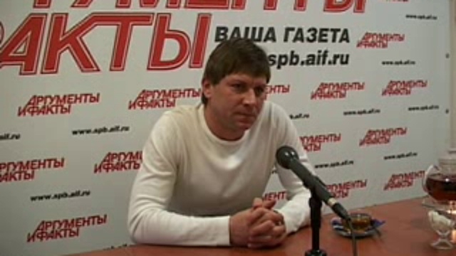 Александр Спивак в гостях у spb.aif.ru