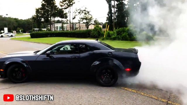 Dodge DEMON Burnout Compilation! 👹