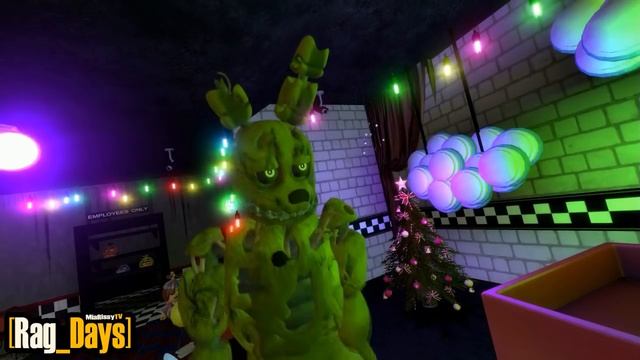[16+][Rag_Days] #15 РугДевственский Новый Год. Часть 2 (five nights at freddy's undertale rag days)