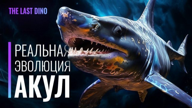 Реальная Эволюция Акул. От мелкой рыбы, до Мегалодона